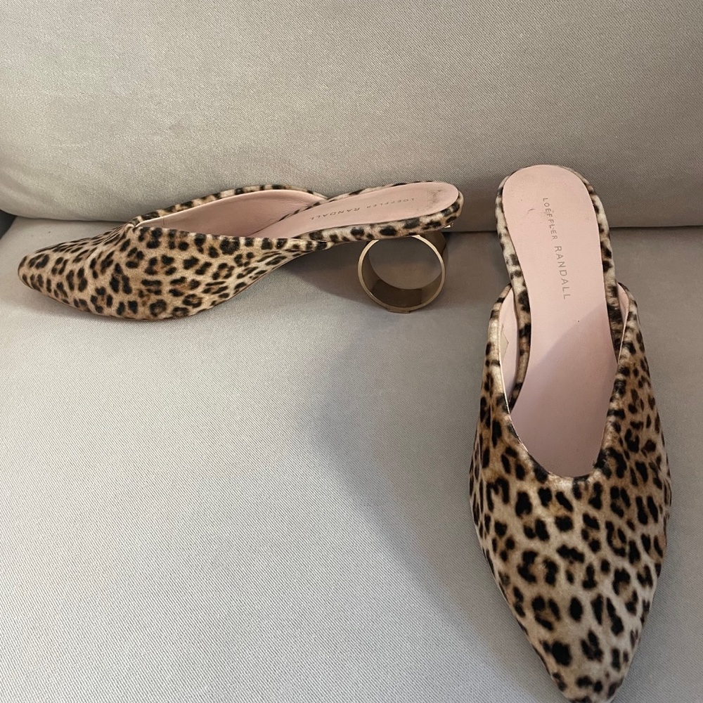 Leopard Mule by Loeffler Randall